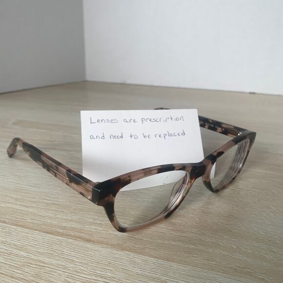 Warby Parker Sims 285 Eyeglasses Petal Tortoise RARE COLOR! 49-17-140 Frame Only